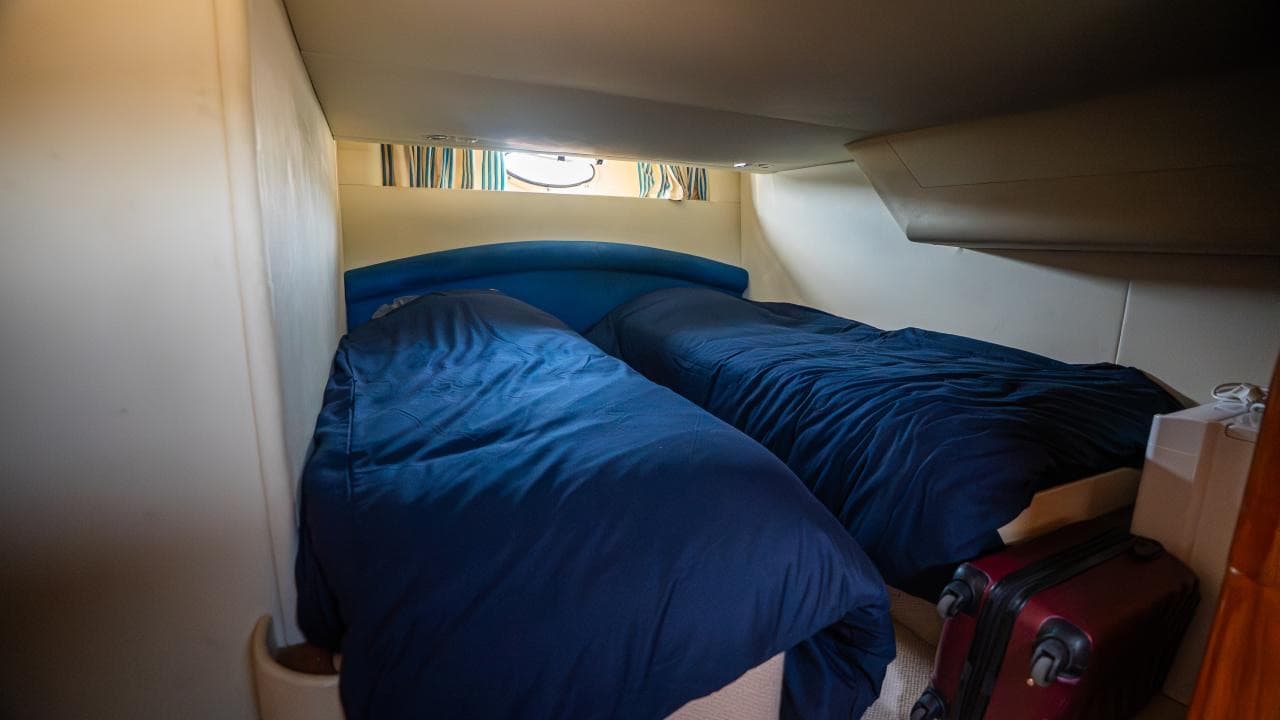 La cabine d'invités du Princess V42